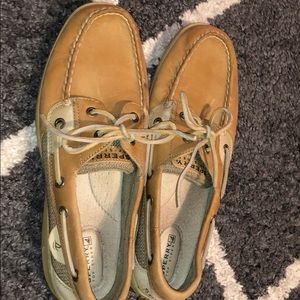 Sperry Boat Shoes.